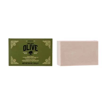 KORRES OLIVE CREPE RESCUE SOLID CLEANSING & NOURISHING BALM 250G