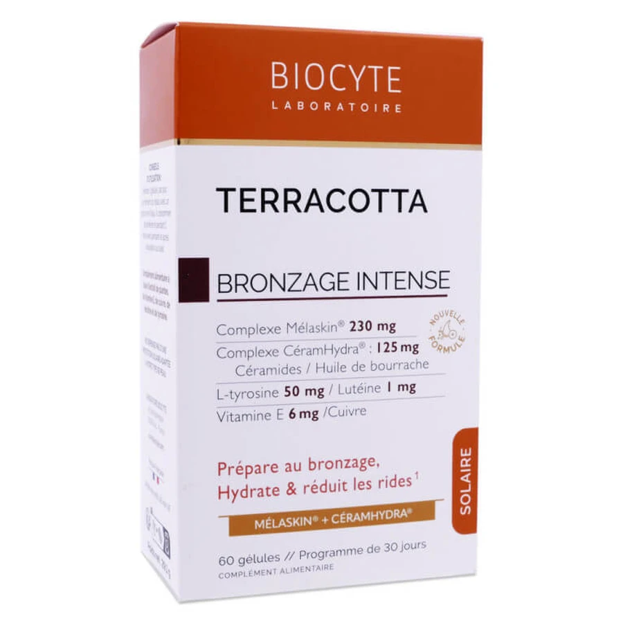 BIOCYTE TERRACOTTA INTENSE TANNING 60 CAPSULES