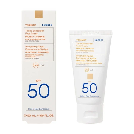 KORRES GETINTE ZONNEBRANDCRÈME SPF 50 50 ML