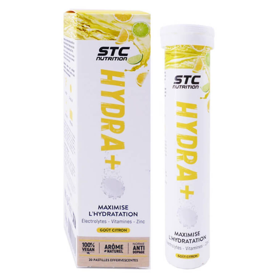 STC NUTRITION HYDRA+ MAXIMIERT DIE FLÜSSIGKEITSZUFUHR – ZITRONE – 20 TABLETTEN