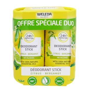 WELEDA BIO DEZODORANT STICK CITRUS BERGAMOT 2X50G