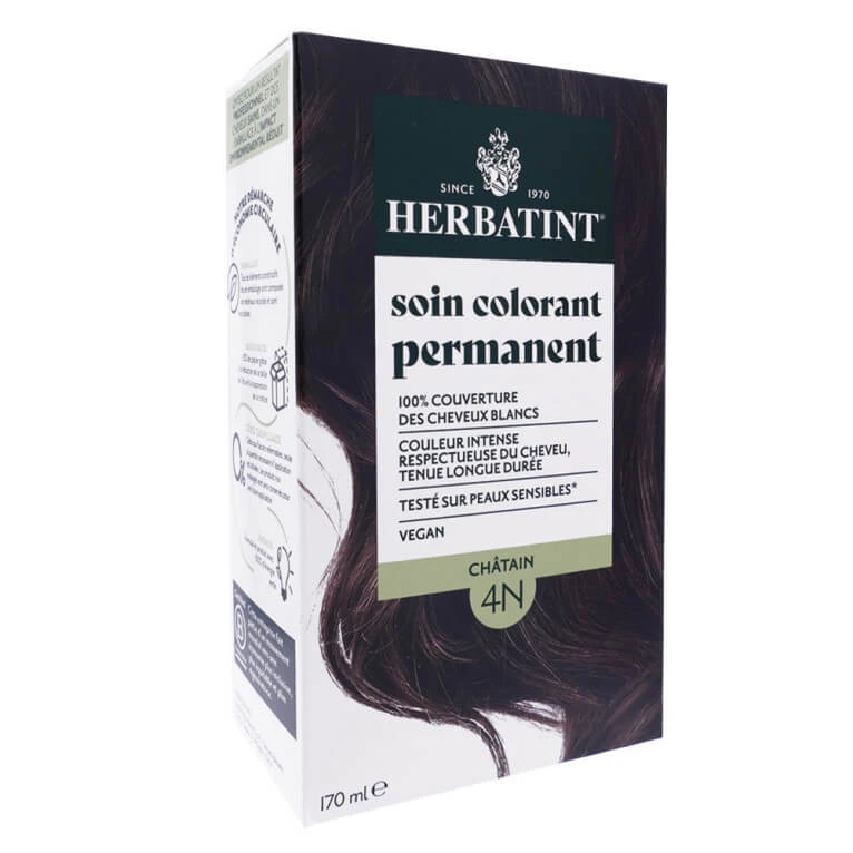 HERBATINT CHESTNUT HAIR COLOR TREATMENT 4N 170ML