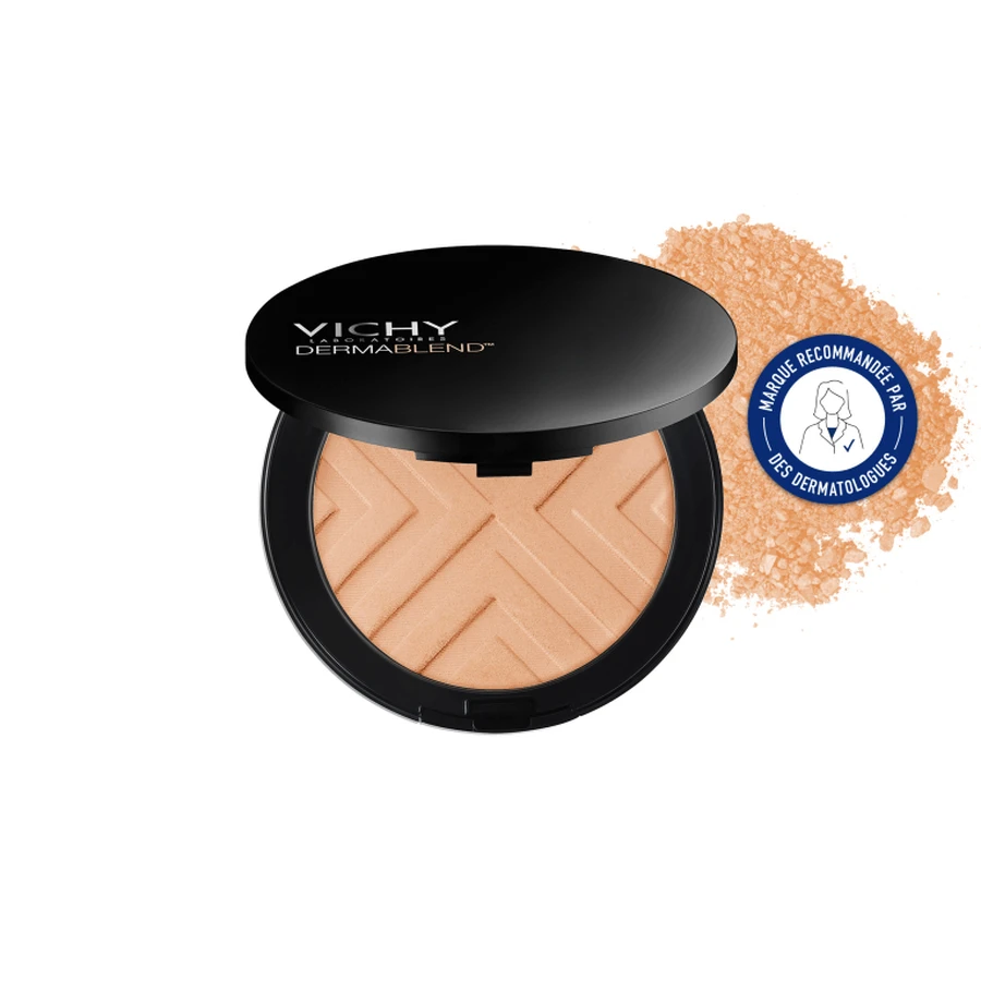 BASE DE MAQUILLAJE EN POLVO COMPACTA DE VICHY SPF 25, TONO SAND 35
