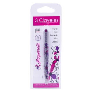 3 CLAVELES-Pinzetten in Krabbenform, 9,5 cm