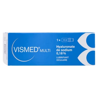 VISMED, LUBRICANTE OCULAR MULTIFUNCIONAL, FRASCO DE 15 ML