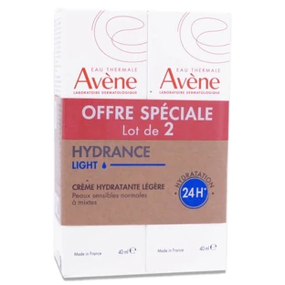 AVENE HYDRANCE LIGHT FEUCHTIGKEITSCREME, 2ER-PACK À 40 ML
