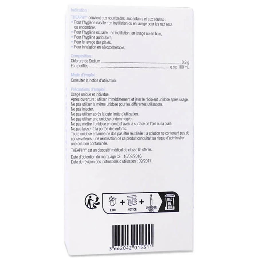 THEA THERAPY AUGENREINIGER 10 × 5 ml