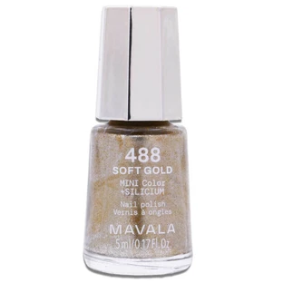 MAVALA NAIL POLISH + SILICON SOFT GOLD 488 5 ML