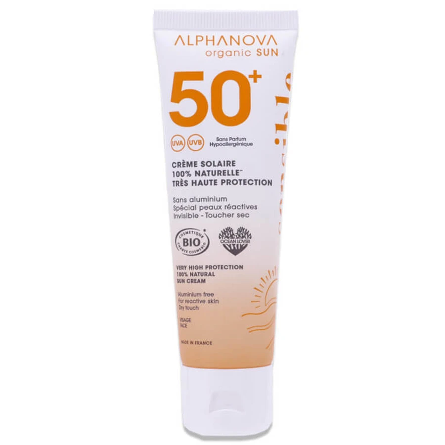 ALPHANOVA ORGANIC SUNSCREEN SPF 50+ 50G