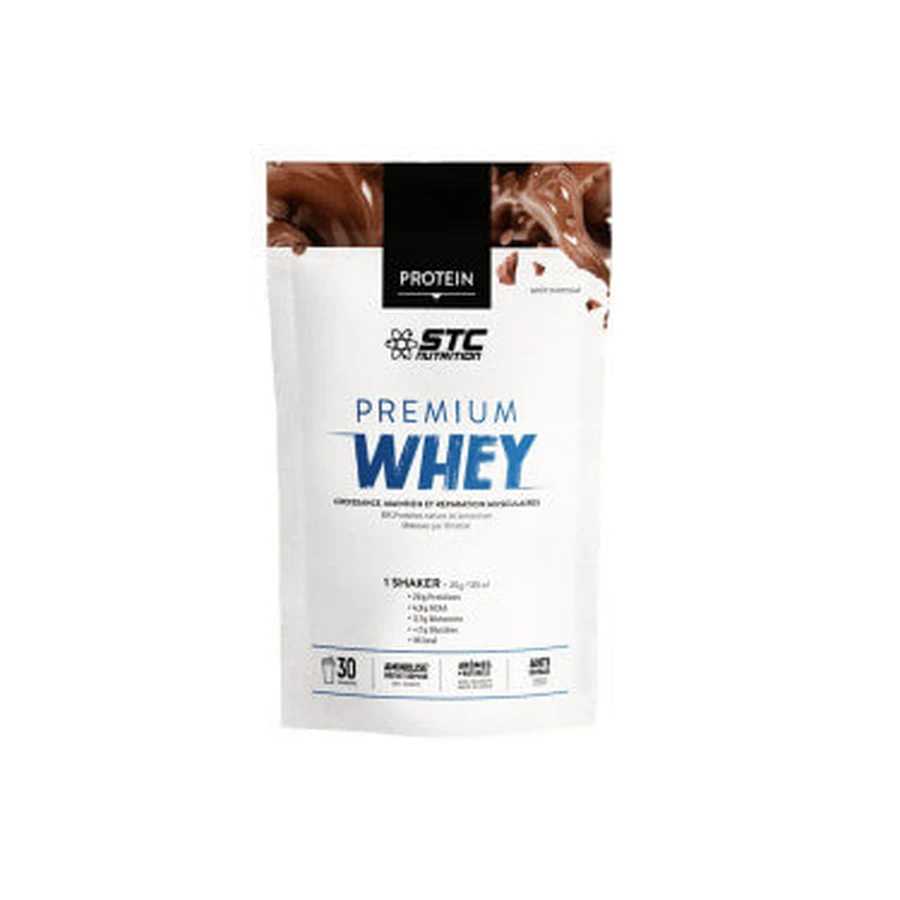 STC PREMIUM WHEY, CHOCOLADESMAAK, 750 G