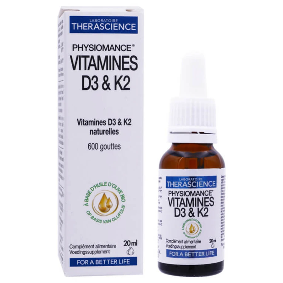THERASCIENCE PHYSIOMANCE VITAMINE D3 & K2 20 ml