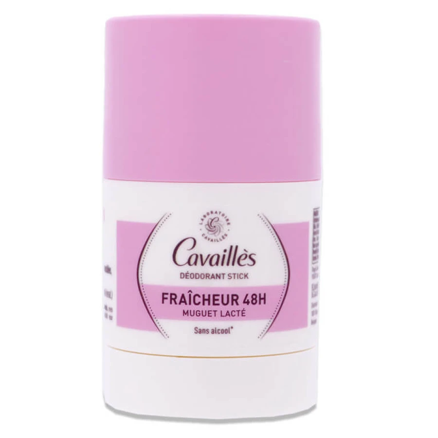 ROGE CAVAILLES DESODORANTE EN BARRA DE 48 HORAS, LIRIO DEL VALLE LECHOSO, 50 ML
