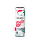 Celsius Energy Drink Peach Vibe, White Peach Flavoured Carbonated Energy Drink, 355 Ml
