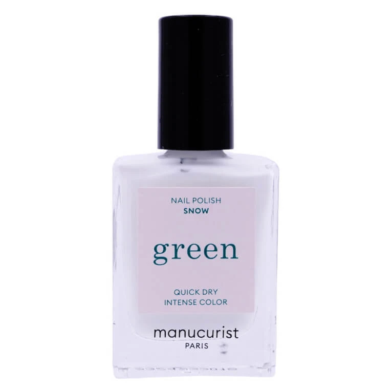 MANUCURIST GREEN SNOW NAIL POLISH 15ML