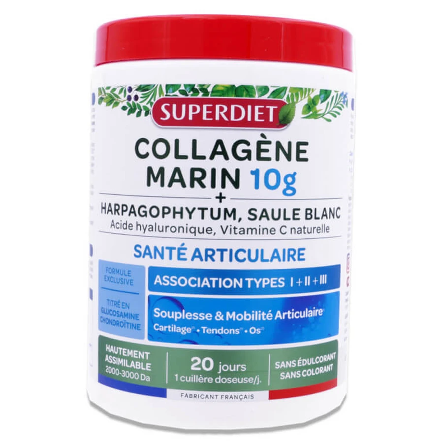 SUPERDIET MARIENE COLLAGEEN VOOR GEZONDE GEWRICHTEN 220 G