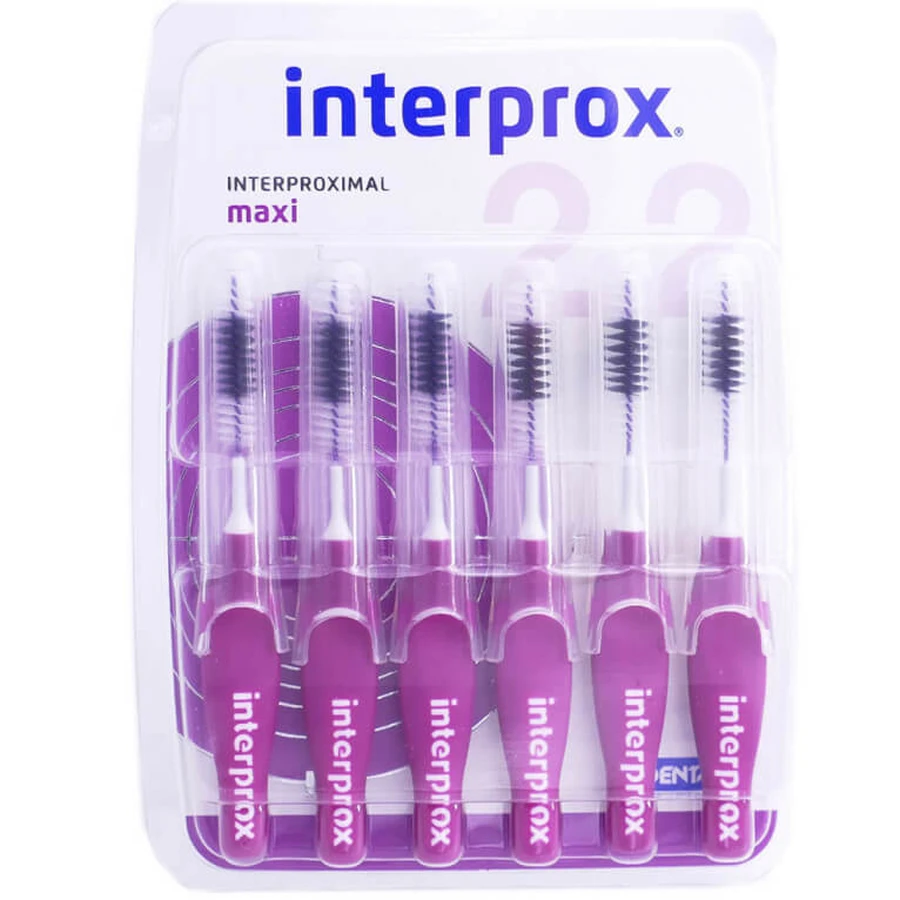 INTERPROX BROSSETTES MAXI 6 UNITES