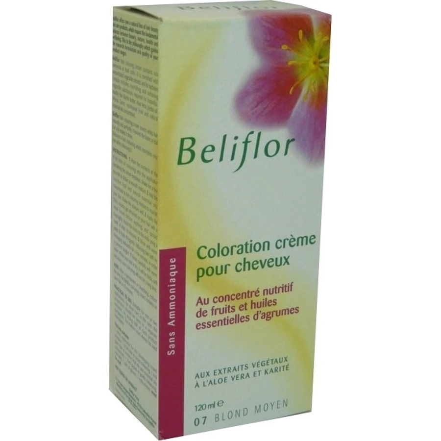 BELIFLOR CREME-HAARFARBE 07 MITTELBLOND 120 ML