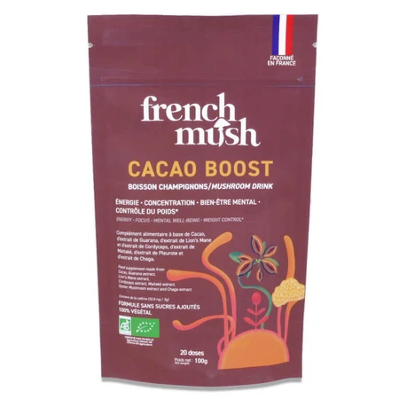 FRENCH MUSH BIOLOGISCHE CACAO BOOST 100 G