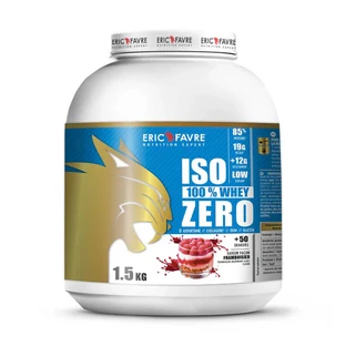 ERIC FAVRE ISO ZERO 100% WHEY, RASPBERRY FLAVOR, 1.5 KG