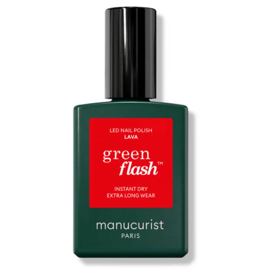 MANUCURIST GREEN FLASH LAVA NAIL POLISH 15ML