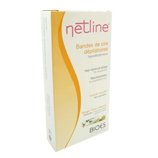 NETLINE FACE HAIR REMOVAL WAX STRIPS