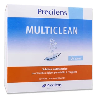 PRECILENS MULTICLEAN MULTIFUNKTIONALE LÖSUNG 3 × 200 ml