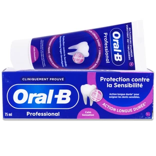 PASTILLA DE DIENTES ORAL B SENSITIVE PROTECTION, 75 ML
