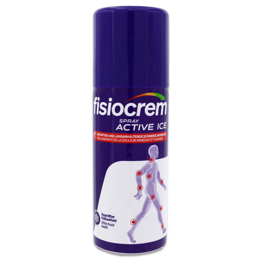 FISIOCREM ACTIVE ICE COOLING SPRAY 150ML