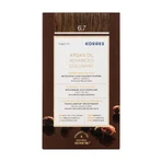 KORRES PERMANENTE HAARKLEUR ARGANOLIE & CACAO 6.7