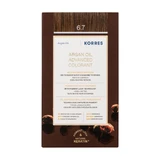 KORRES PERMANENTE HAARFARBE ARGANÖL & KAKAO 6,7
