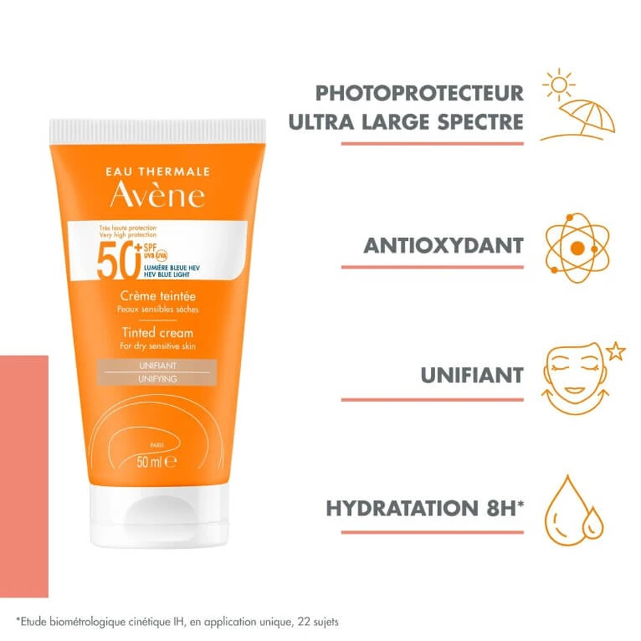 AVENE GETÖNTE ABENDCREME LSF 50+ 50 ml