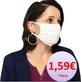 6-DELIGE ACTIESET MET SUPERCOMFORTABELE, WASBARE MONDKAPJES