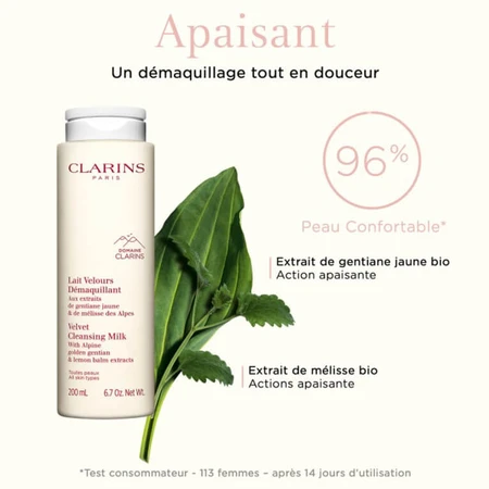 CLARINS VELVET REINIGINGSMELK 200 ML