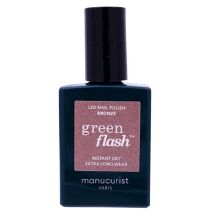 MANUCURIST GREEN FLASH BRONZE NAIL POLISH 15ML