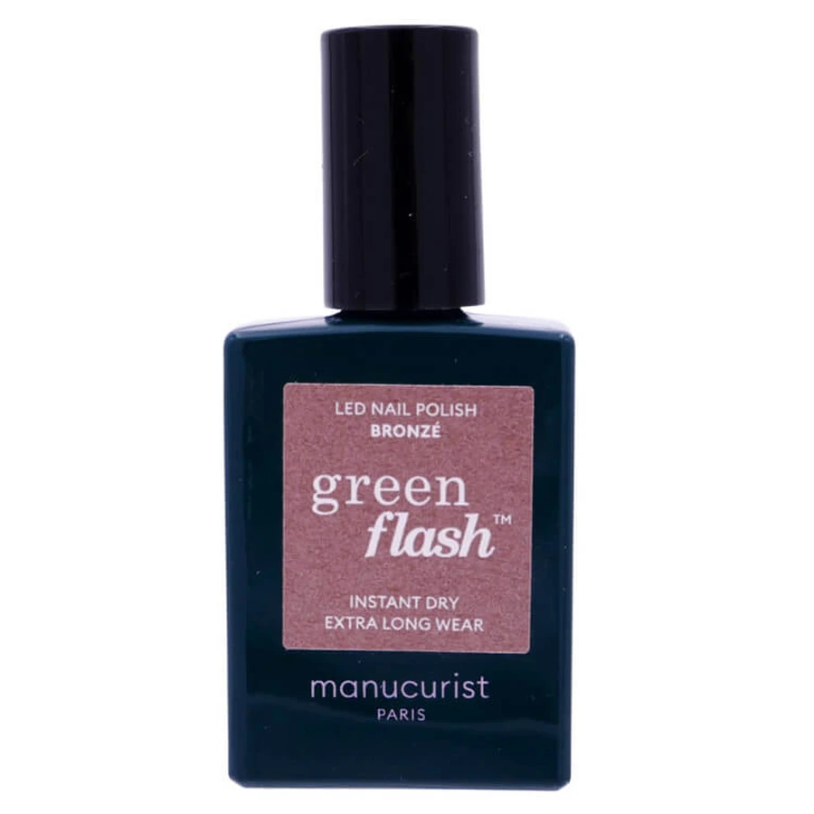 MANUCURIST GREEN FLASH BRONZE NAIL POLISH 15ML