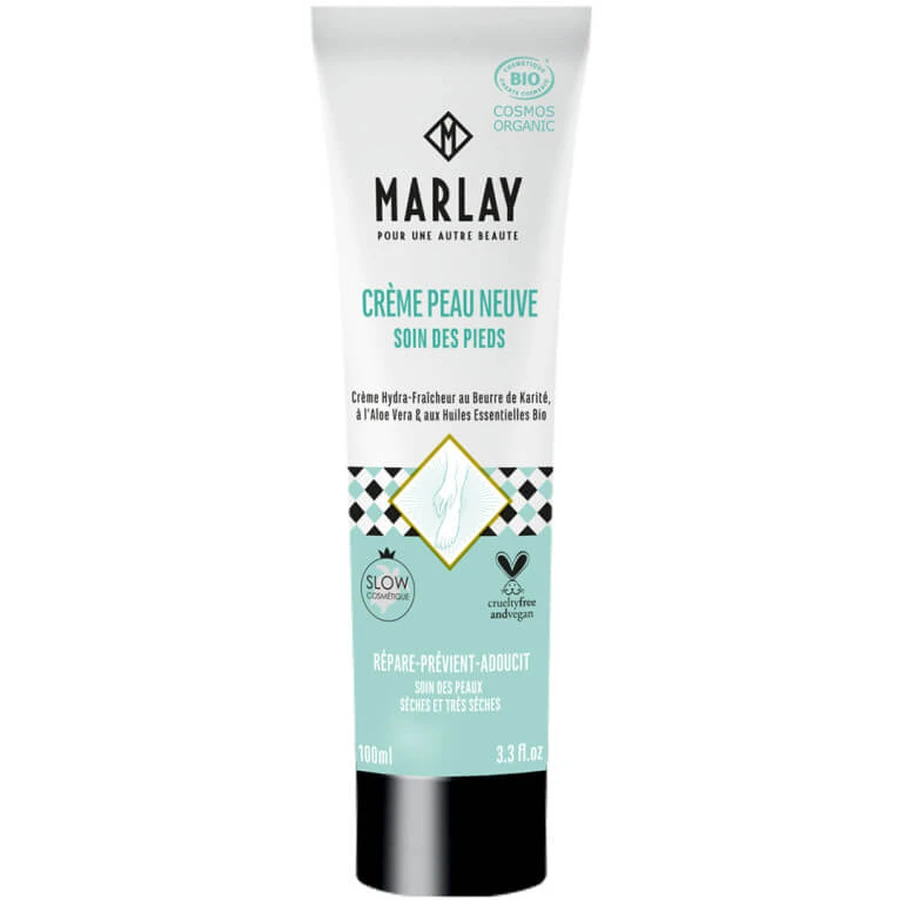 MARLAY CREME PEAU NEUVE PIEDS BIO 100 ML