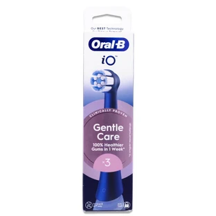 ORAL B IO RECHARGE BROSSE A DENTS GENTLE CARE 3 RECHARGES