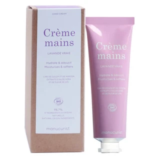 CREMA DE MANOS ECOLÓGICA MANUCURIST CON LAVANDA NATURAL 60 ML