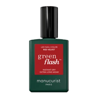 MANUCURIST GREEN FLASH RED VELVET NAGELLACK 15 ml