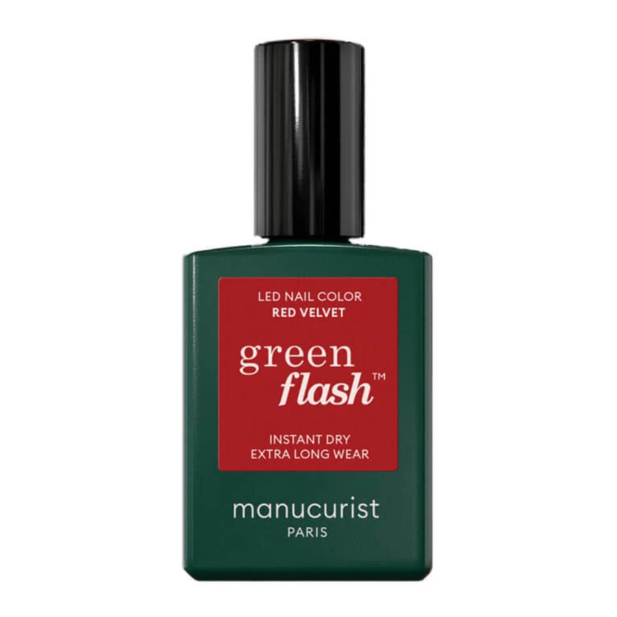 MANUCURIST GREEN FLASH RED VELVET NAGELLAK 15 ML