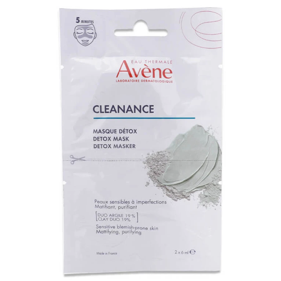 AVENE CLEANANCE DETOX MASK 2X6ML