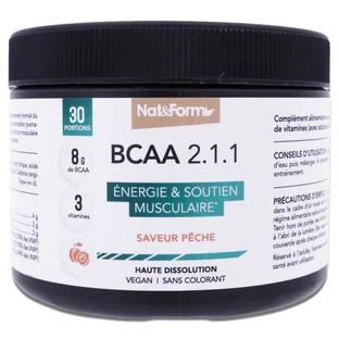 NAT&FORM BCAA 2.1.1 SAVEUR PECHE 30 PORTIONS