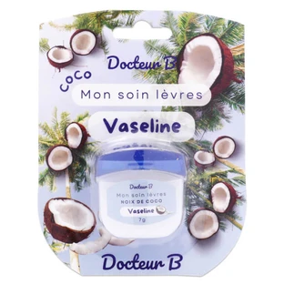 DOCTEUR B VASELINE COCONUT LIP BALM 7G