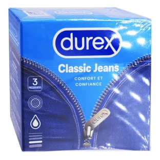 DUREX CLASSIC JEANS 3 CONDOMS
