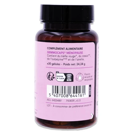 HERBALGEM MENOPAUZE 30 CAPSULES