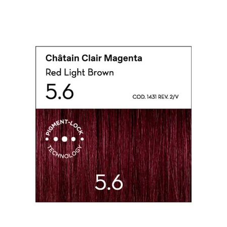 KORRES COLORATION PERMANENTE HUILE ARGAN ROUGE MARRON CLAIR 5.6