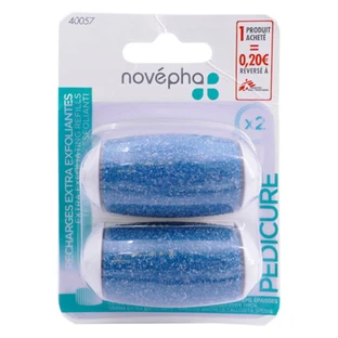 NOVÉPHA PEDICURE RECHARGES EXTRA EXFOLIANTES X2