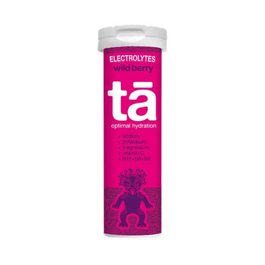 TA OPTIMAL HYDRATION WILD BERRY DRINK TABLETS, 12 TABLETS