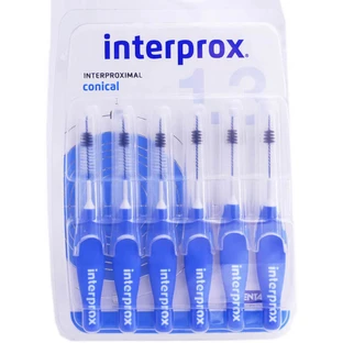 CEPILLOS INTERDENTALES CÓNICOS INTERPROX, PAQUETE DE 6