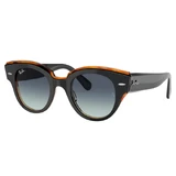RAY BAN 2192 KLEUR 132241 ZWART OP DOORZICHTIG BRUIN MAAT 47/22